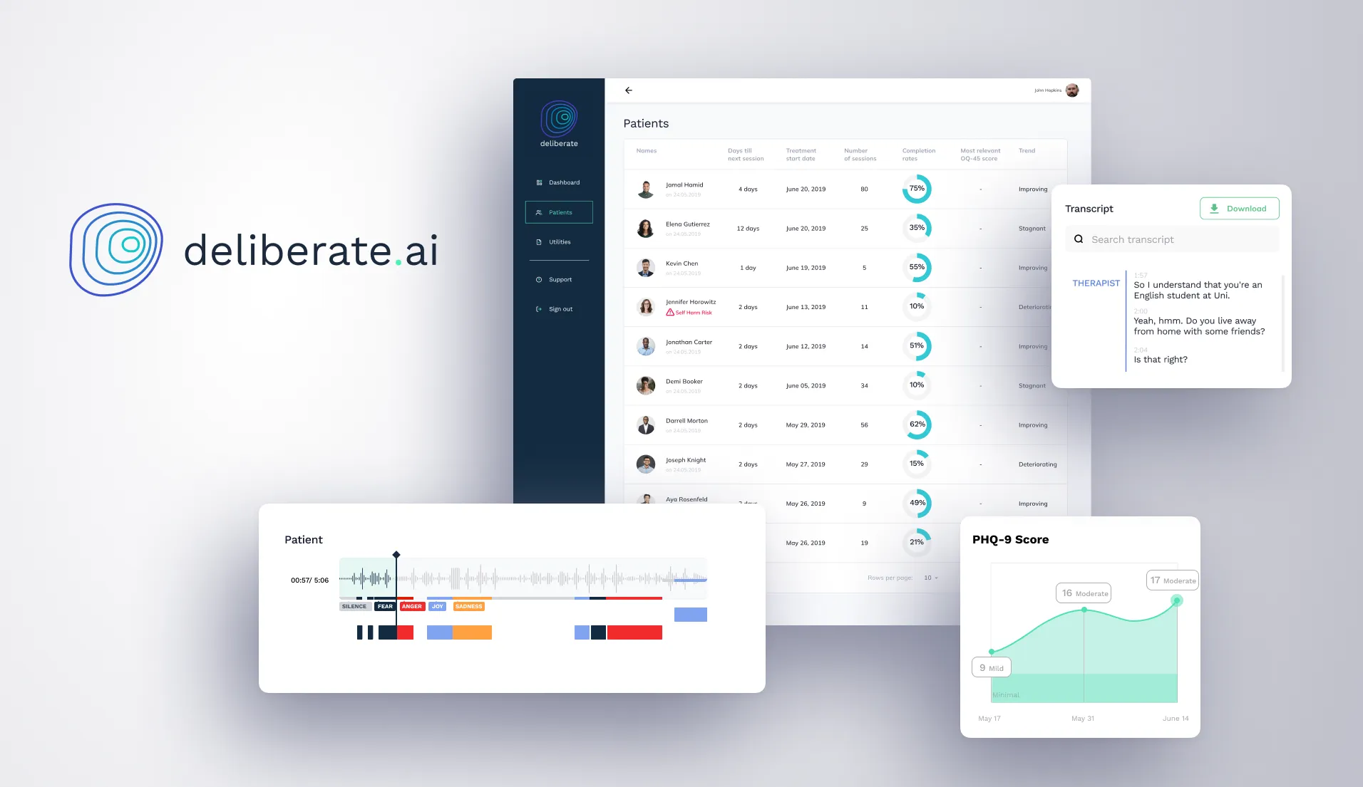 Preview of Deliberate AI applications