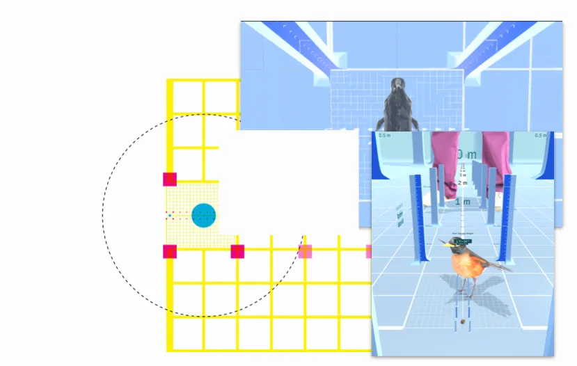 Path environment layout diagram