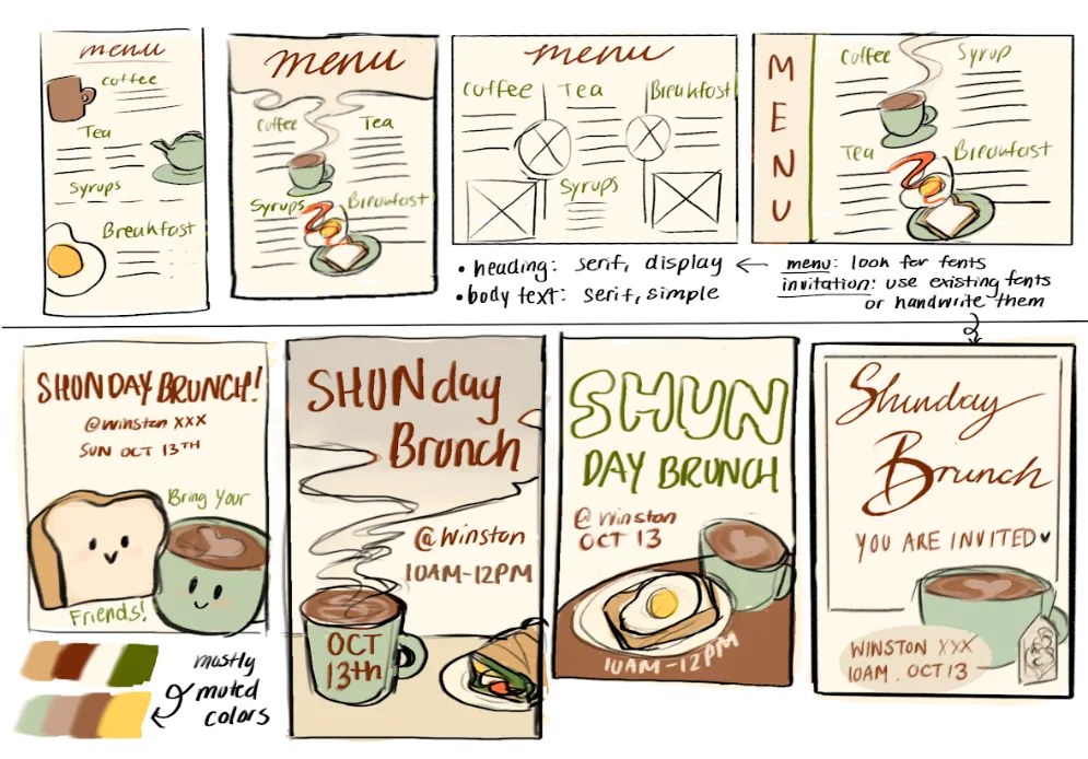 Student work - Shunday