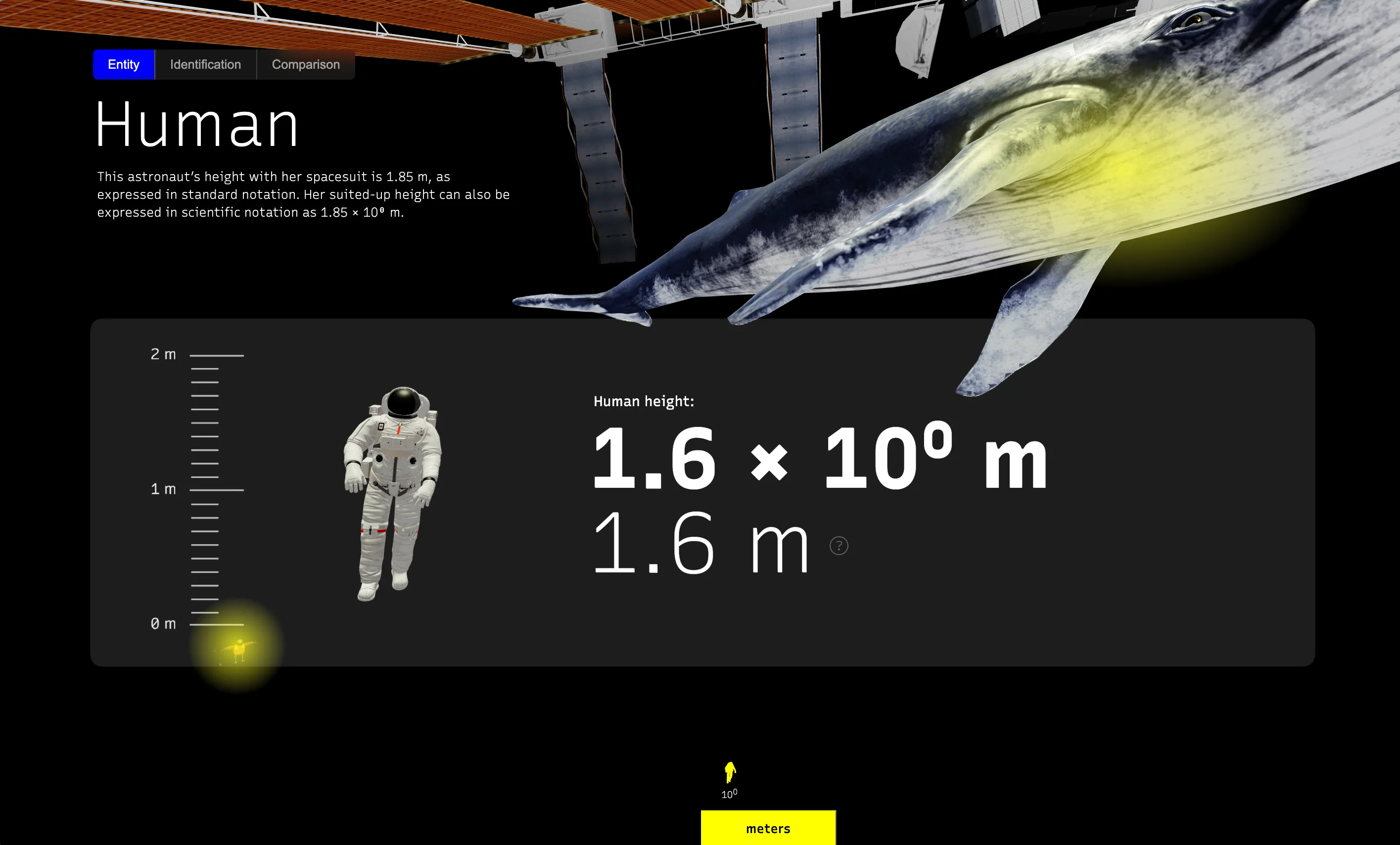 Scale Worlds web interface