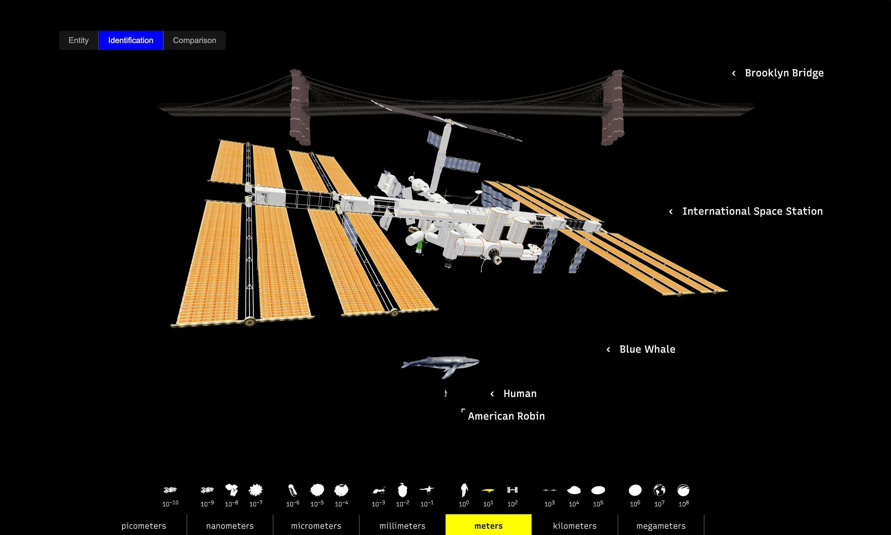 Scale Worlds web navigation